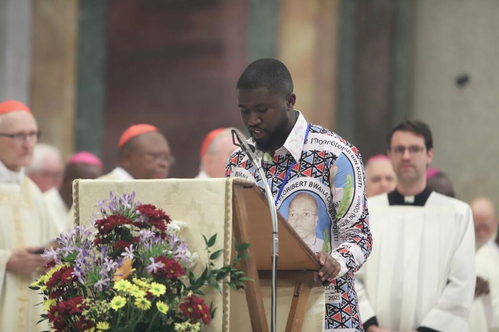 Floribert Bwana Chui is gezegend: een jonge Afrikaan, een getuige van hoop voor de wereld